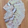100 CAD BILLS